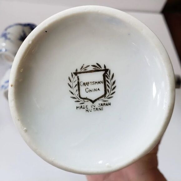 Craftsman Coffee Set Kutani - Picture 5 of 7